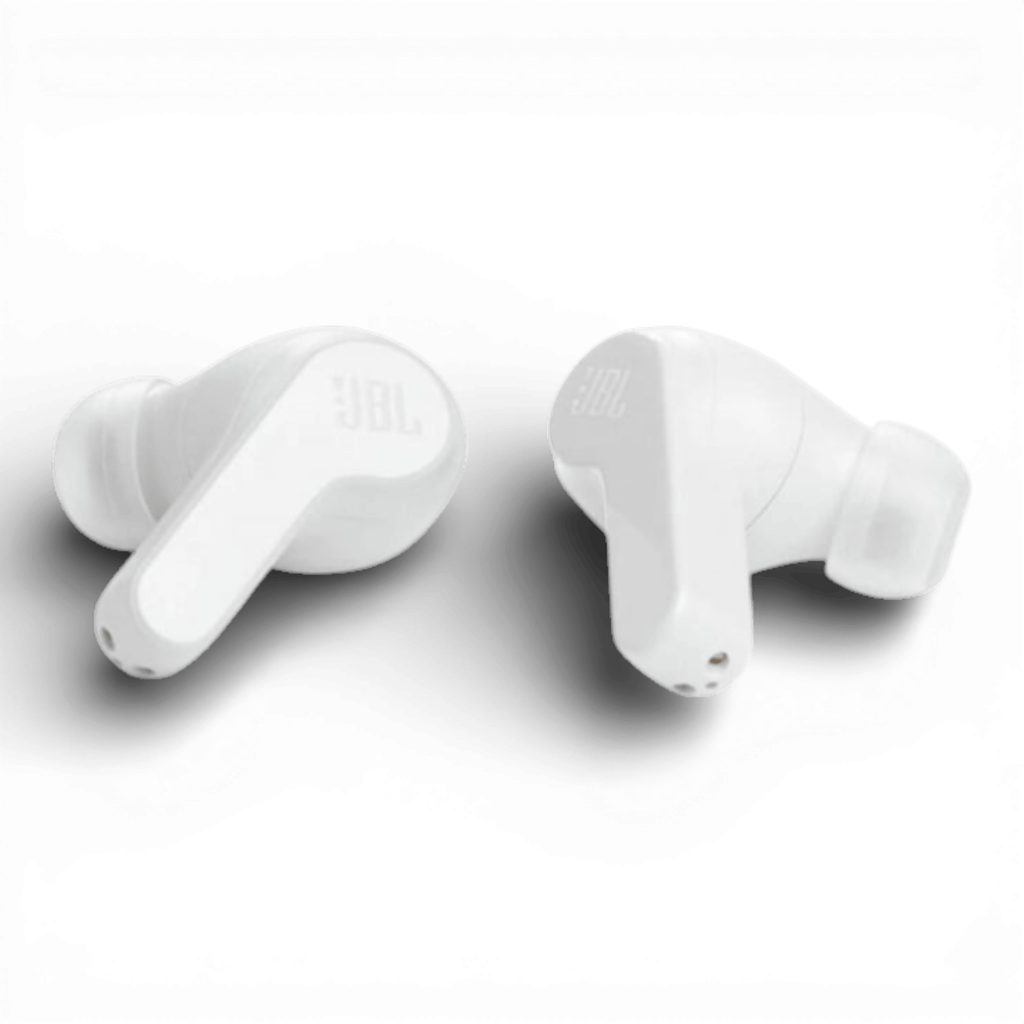 Casti audio in-ear JBL Wave 200TWS, True Wireless, Bluetooth, Deep Bass, IPX2, Touch Control, Alb