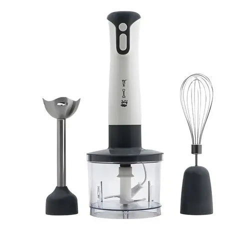 Blender de mana profesional, RAF, 4 in 1, Cana 500ml, Tel, Tocator, putere 600W