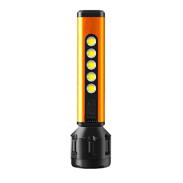 Lanterna 5 LED COB de mana cu incarcare USB, 5W