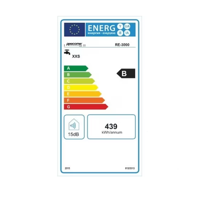 Robinet electric pentru incalzit apa, instalare usoara, alb