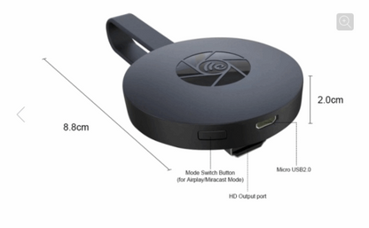 Chrome-cast media player HDMI, transmisie dispozitiv mobil, TV Andoid, IOS, Windows in HDMI prin wifi