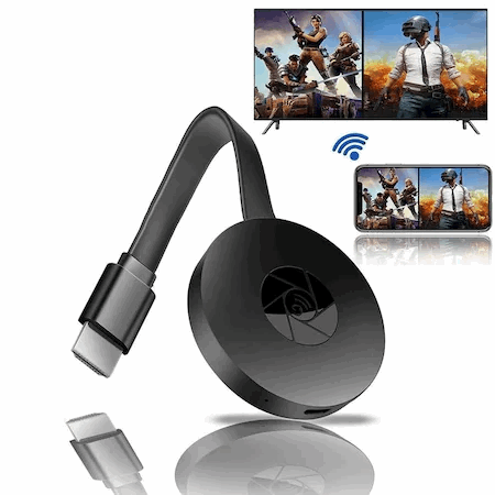 Chrome-cast media player HDMI, transmisie dispozitiv mobil, TV Andoid, IOS, Windows in HDMI prin wifi