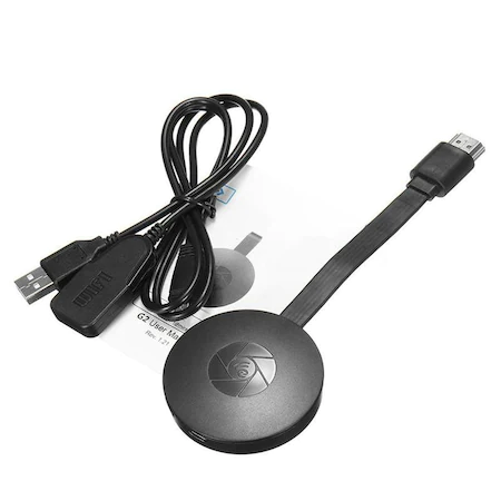 Chrome-cast media player HDMI, transmisie dispozitiv mobil, TV Andoid, IOS, Windows in HDMI prin wifi