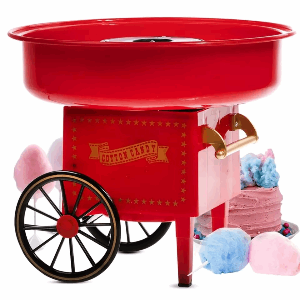 Aparat de facut vata de zahar pe bat cotton candy maker