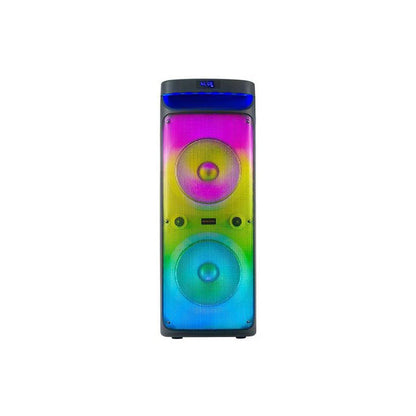 Boxa portabila bluetooth Kolav F-2102, USB, Radio FM, microfon, joc de lumin RGB