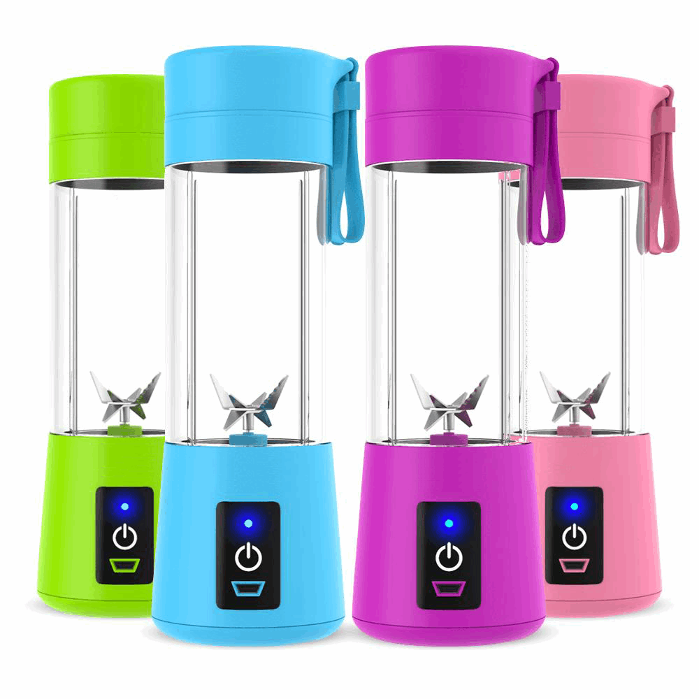 Mini Blender Portabil pentru fructe si legume, multicolor