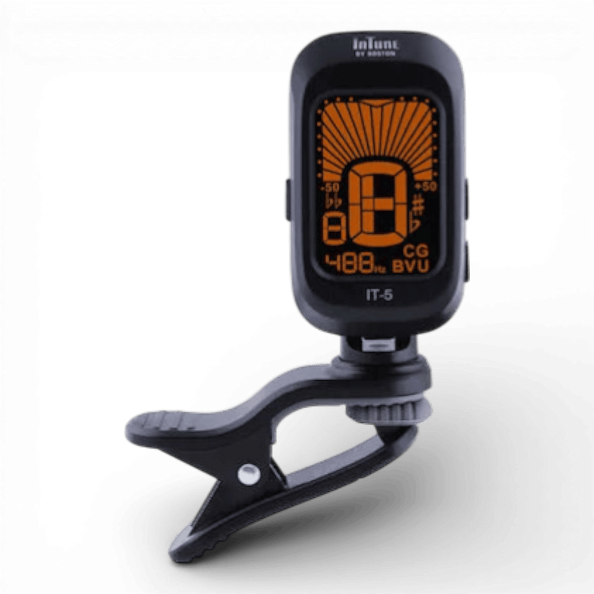 Acordor, Aparat de Acordaj cu Clema, Ecran LCD, Frecventa 430-450 Hz, Cromatic, Pentru Instrumente cu Coarda Chitara/ Vioara/ Ukulele/ Bass Electric