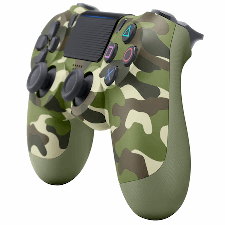 Controller Sony Dualshock 4 v2 pentru PlayStation 4, Green Camouflage