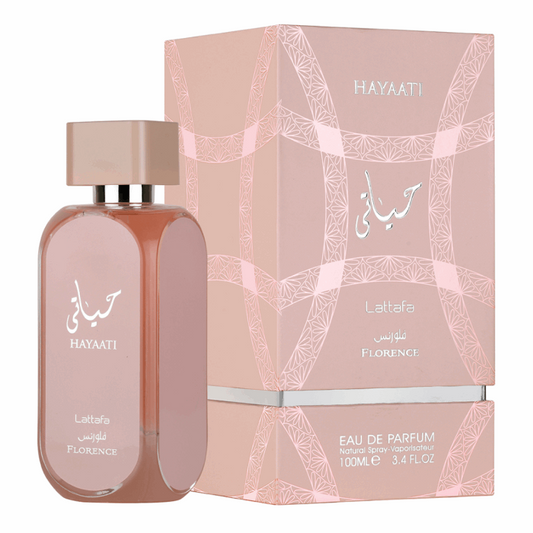 Apa de Parfum Dama, Lattafa, Hayaati Florence, 100 ML