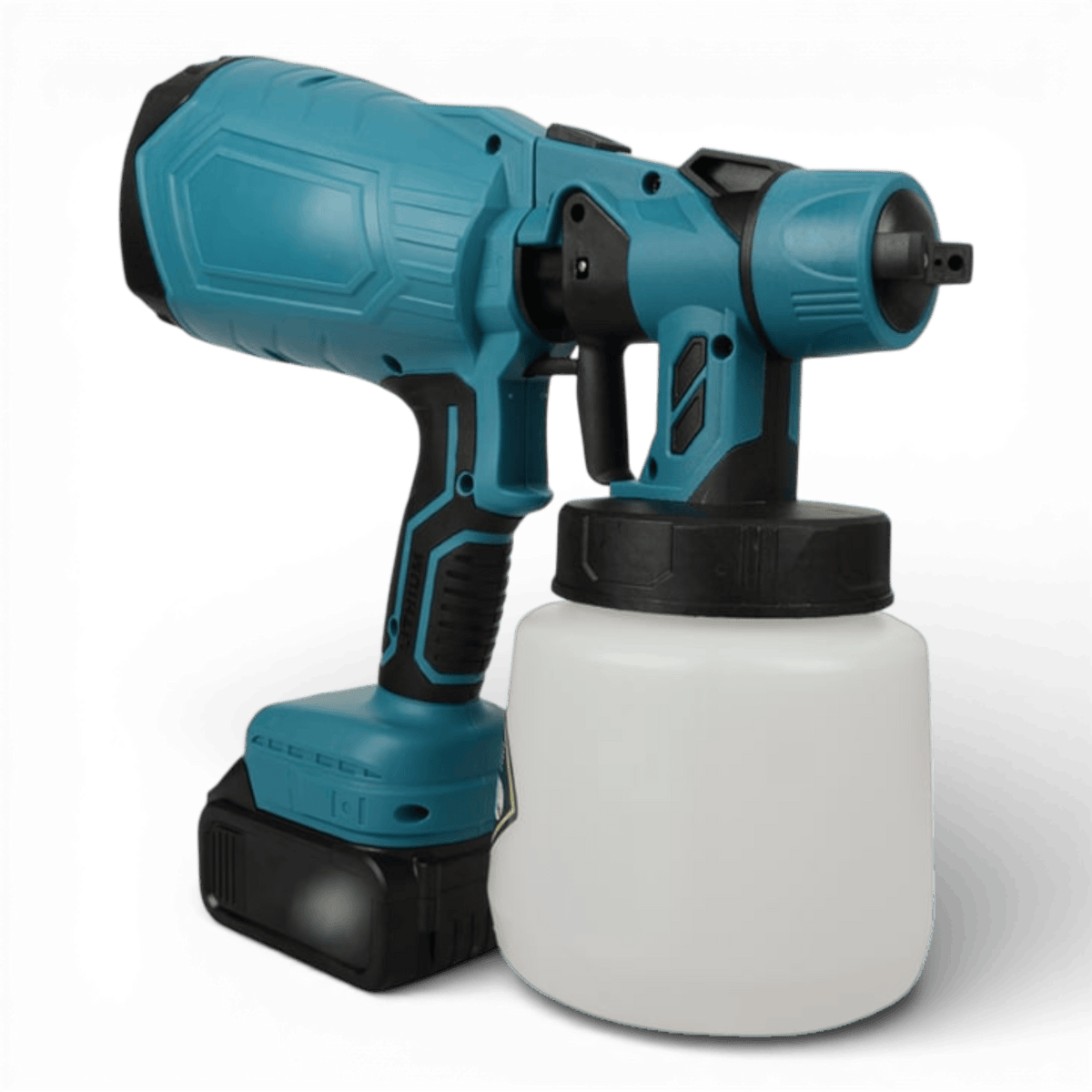 Aparat profesional de vopsit si zugravit AEIDEN ®, electric, cu rezervor de vopsea, 2 acumulatori 48V, portabil