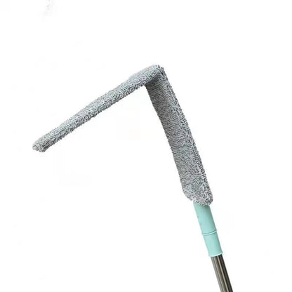 Thin mop for narrow spaces, telescopic tail 