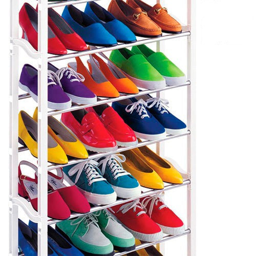 Suport Pantofi, 10 rafturi, Shoe Rack, Capacitate 30 perechi incaltari