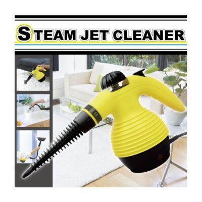 Aparat de curatat cu aburi Steam Cleaner + Accesorii, galben