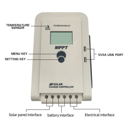 Controler/Regulator Solar MPPT 60A 12/24V