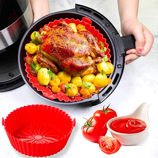 Silicone container for multi-colored fryer or oven, AirPot 20cm