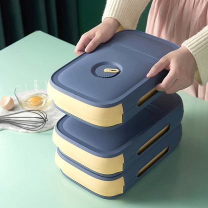 Box with a drawer for storing eggs