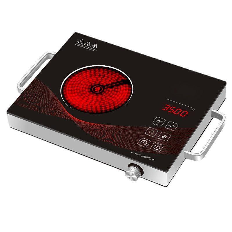 Induction Electric Hob with Infrared for Cooking 2500W 