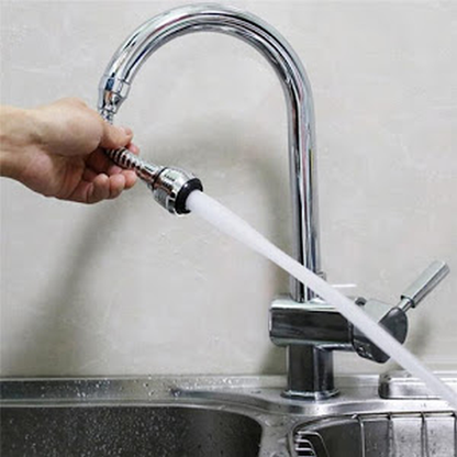 Universal flexible extension for Turbo Flex faucet