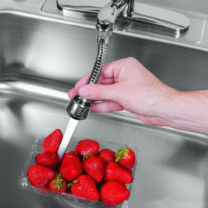 Universal flexible extension for Turbo Flex faucet