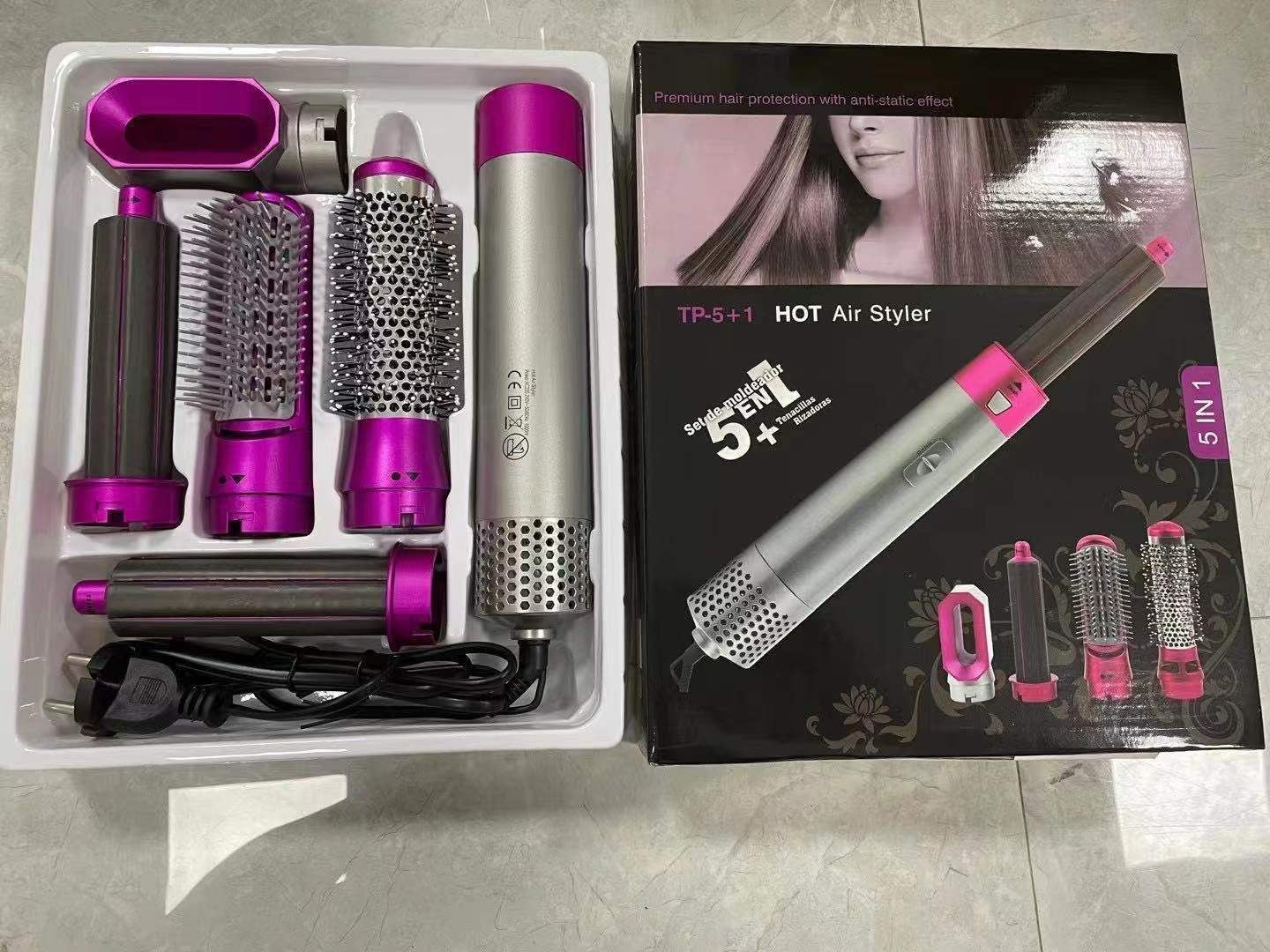 Electric hair brush styler hotsell