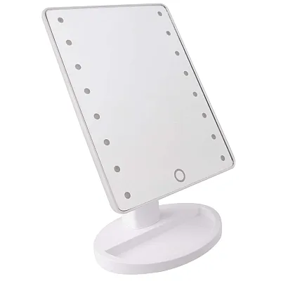 Makeup mirror with 16 LEDs