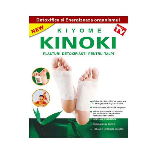 Set 10/50/100/200 plasturi pentru detoxifiere, Kinoki