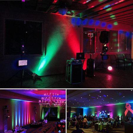 Proiector Joc De Lumini PAR 36 LED Disco / Club / Exterior / Arhitecturale